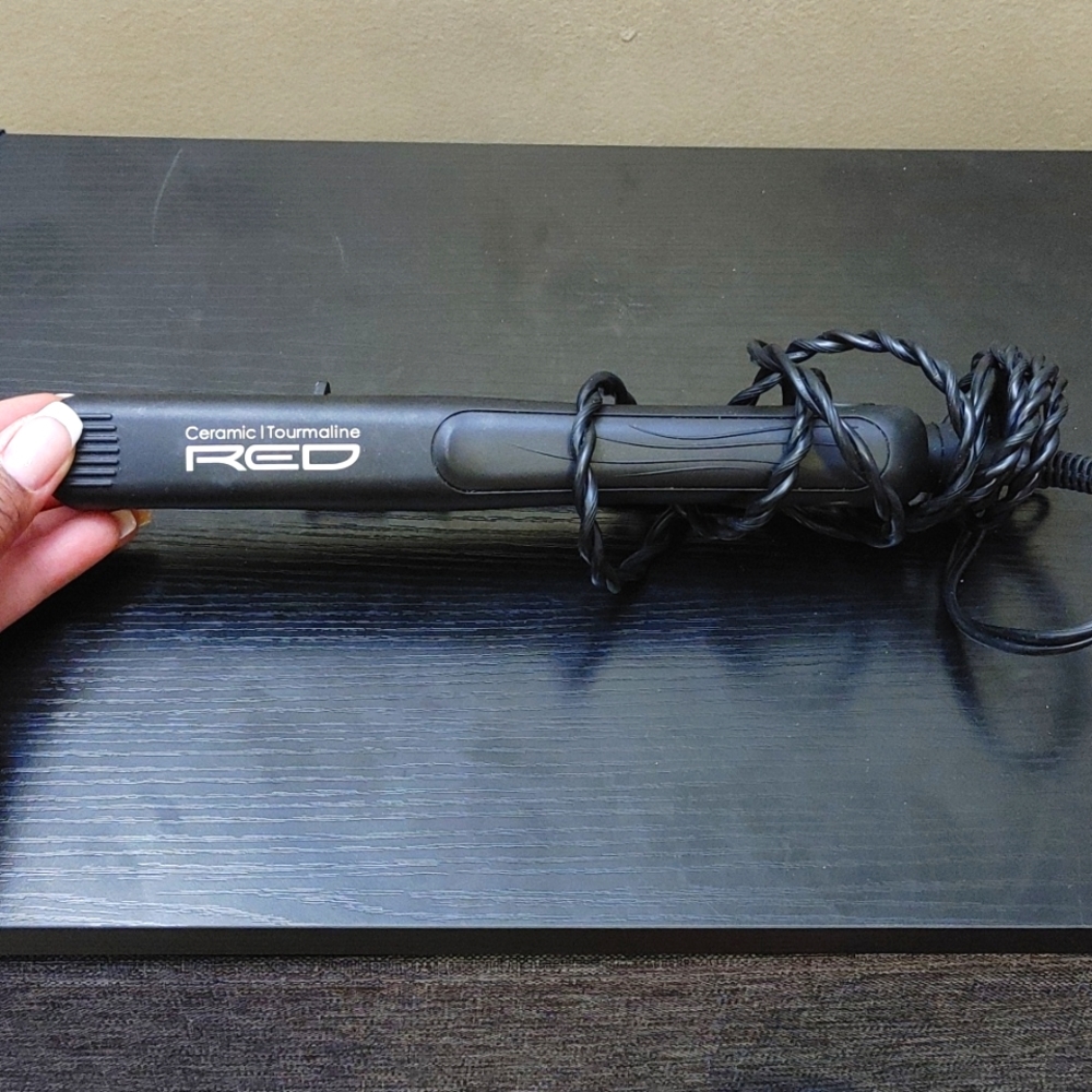 Red flat irons